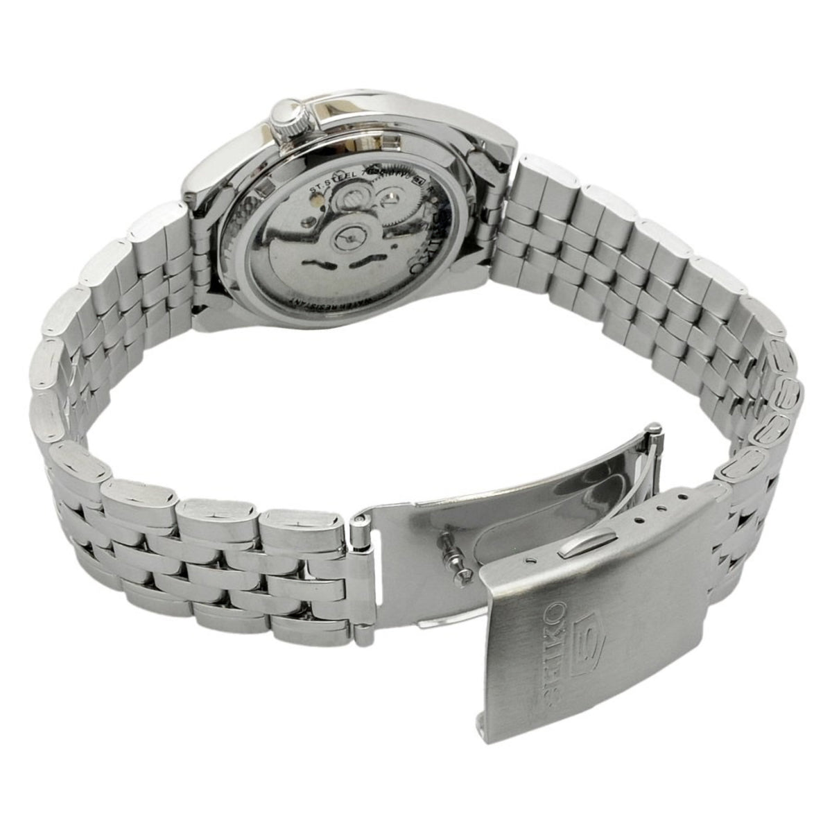 Seiko 5 Automatic Silver Dial Stainless Steel Men's Watch SNK385K1