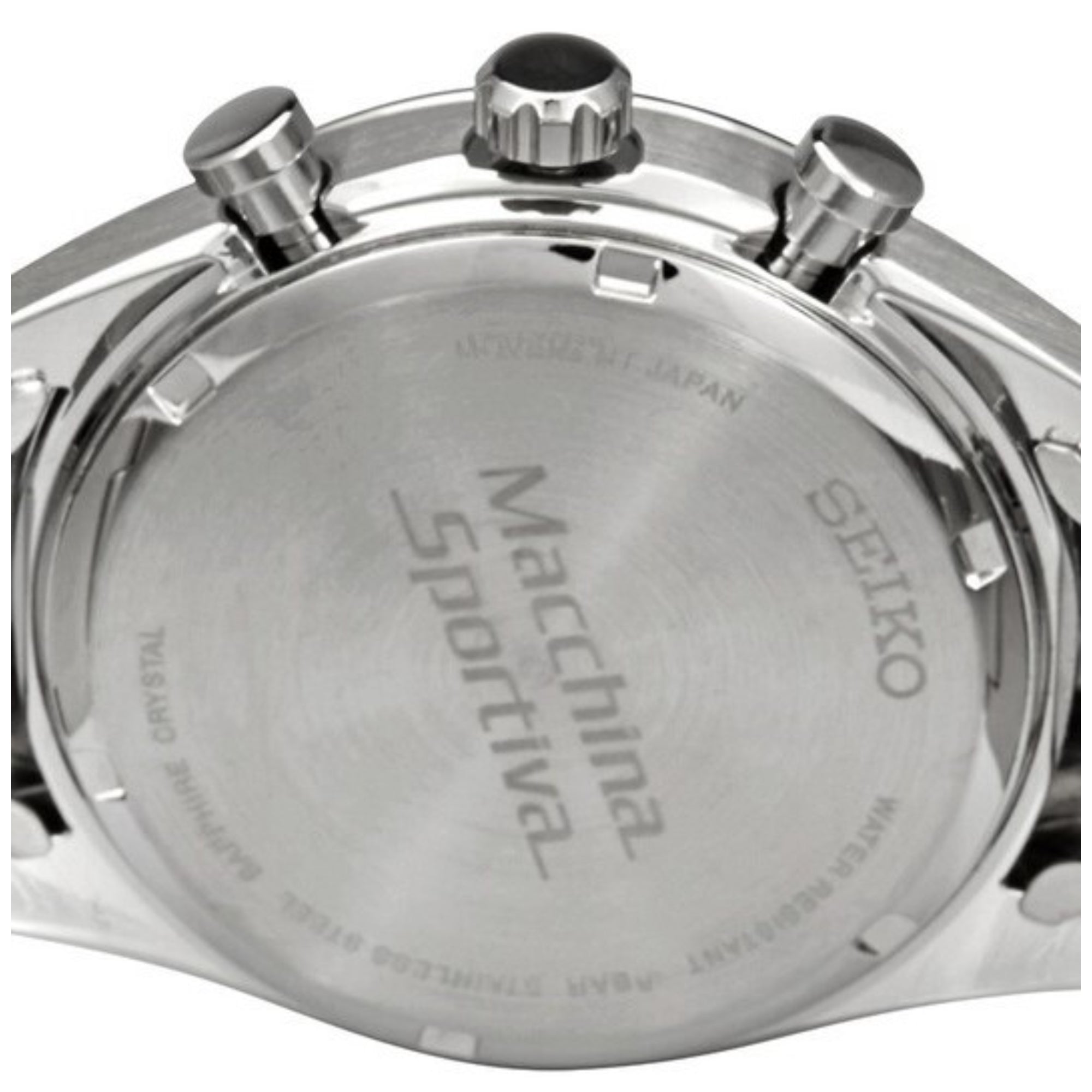Seiko Conceptual Solar Quartz White/Silver Chronograph Dial Steel Bracelet Men’s Watch SSC769P1