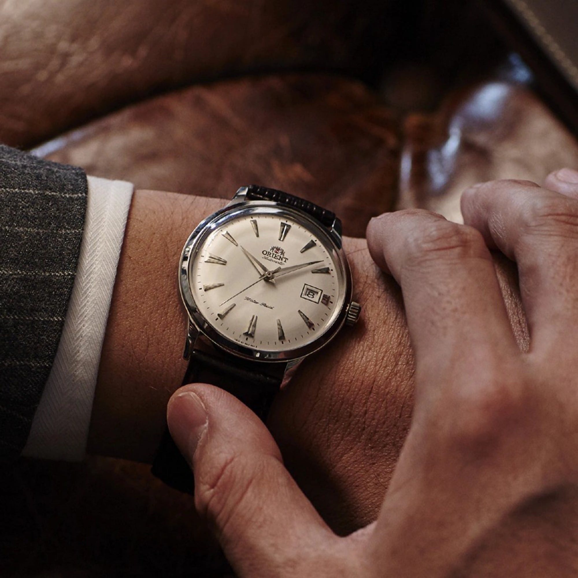 Orient Bambino Automatic White Dial Men’s Watch TAC00005W0