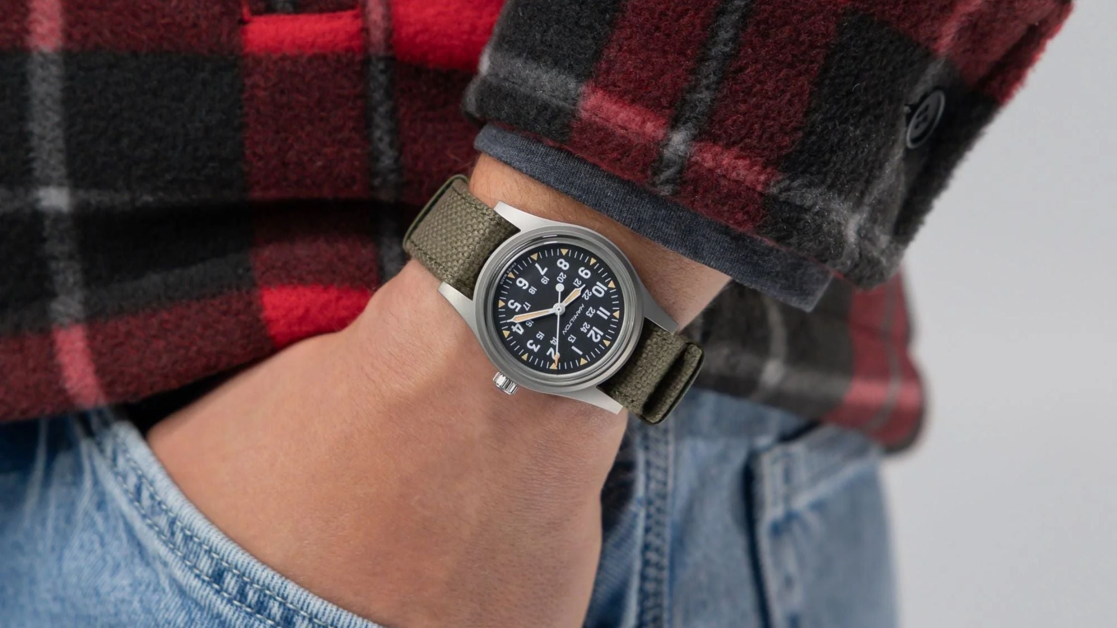 Hamilton Khaki Field Mechanical 36mm Watch | WatchNation