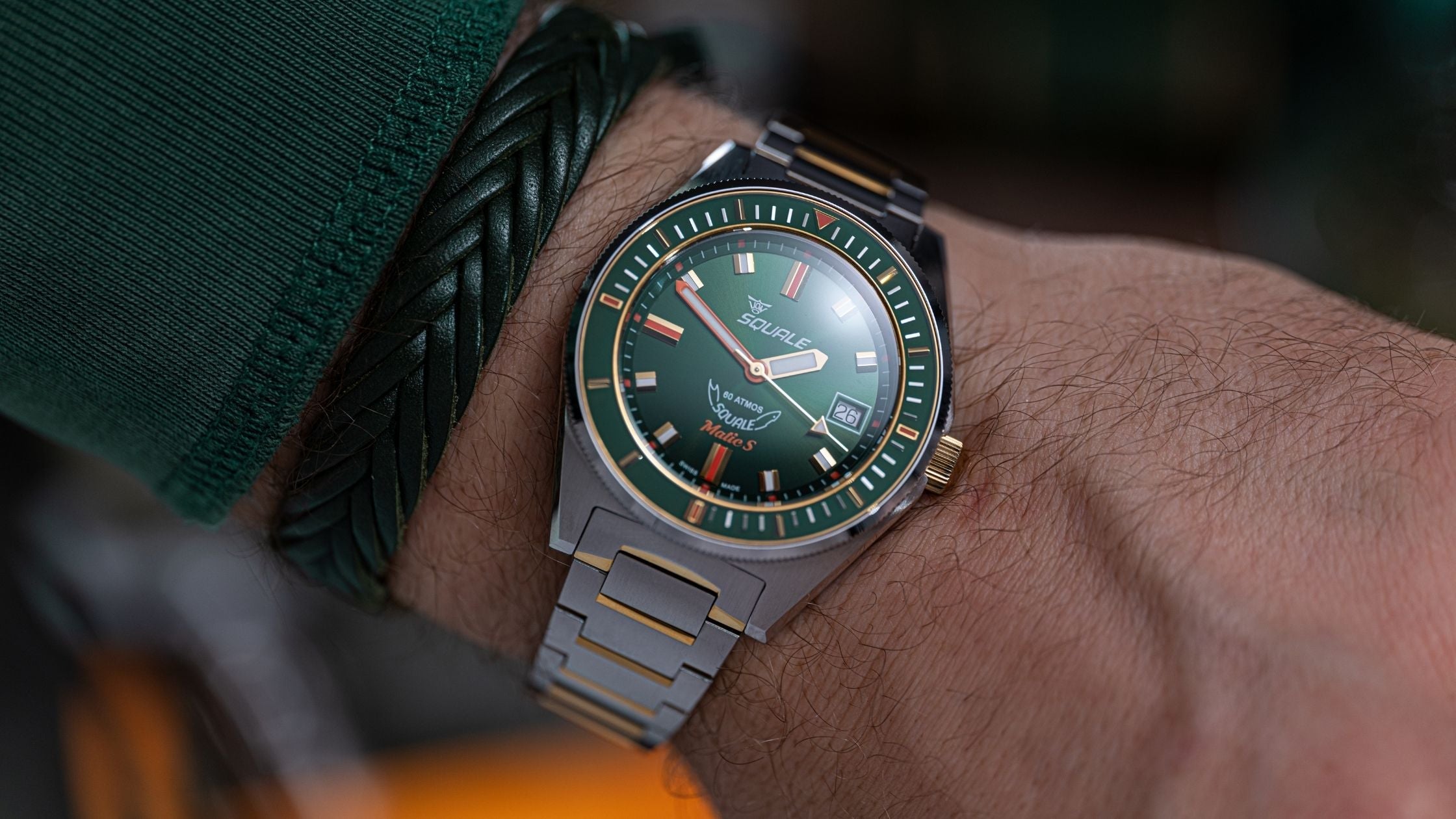 Squale Matic S Green: A Smaller Diver Without the Smaller Specification