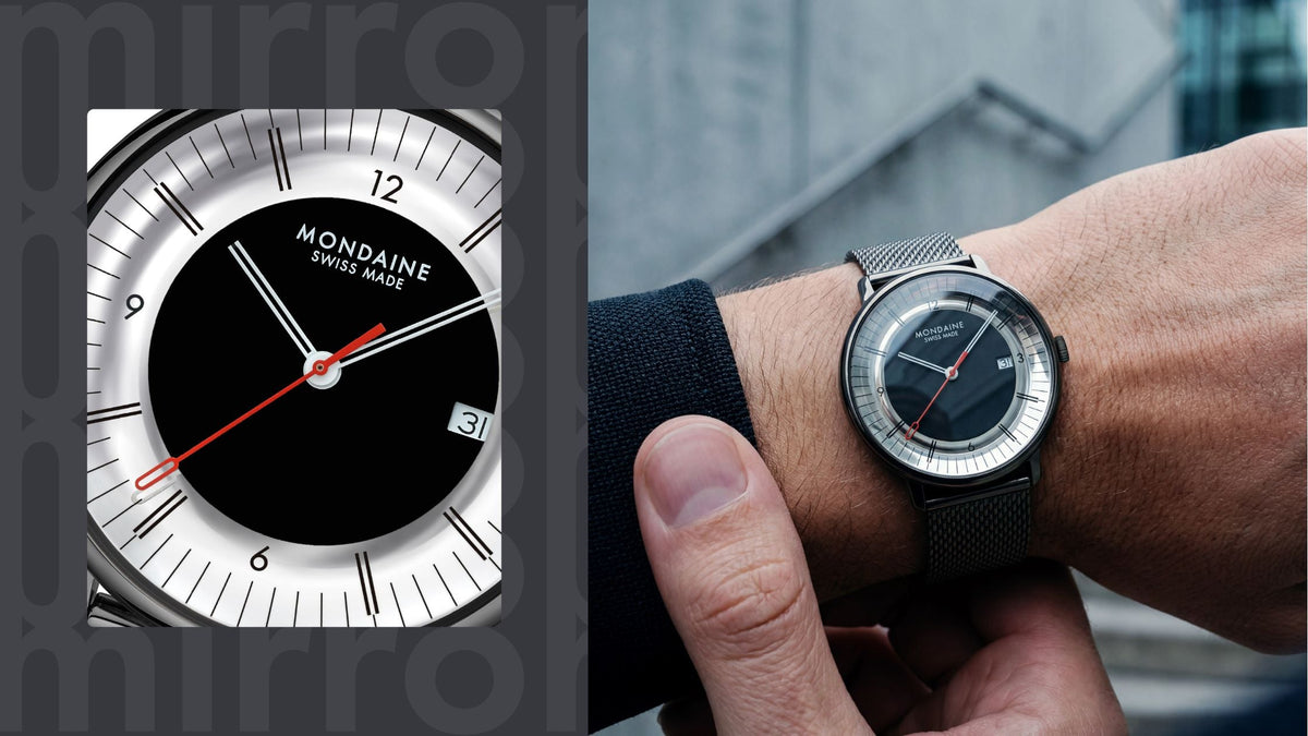 Mondaine Doppio Mirror Limited Edition: Reflection as Part of the Watch