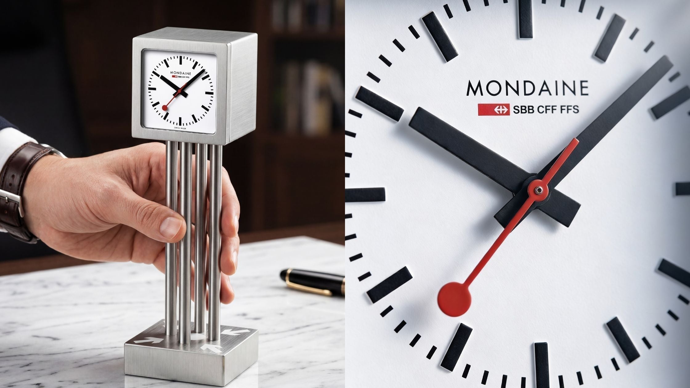 Mondaine Zurich Meeting Point Clock: A Miniature Piece of Switzerland