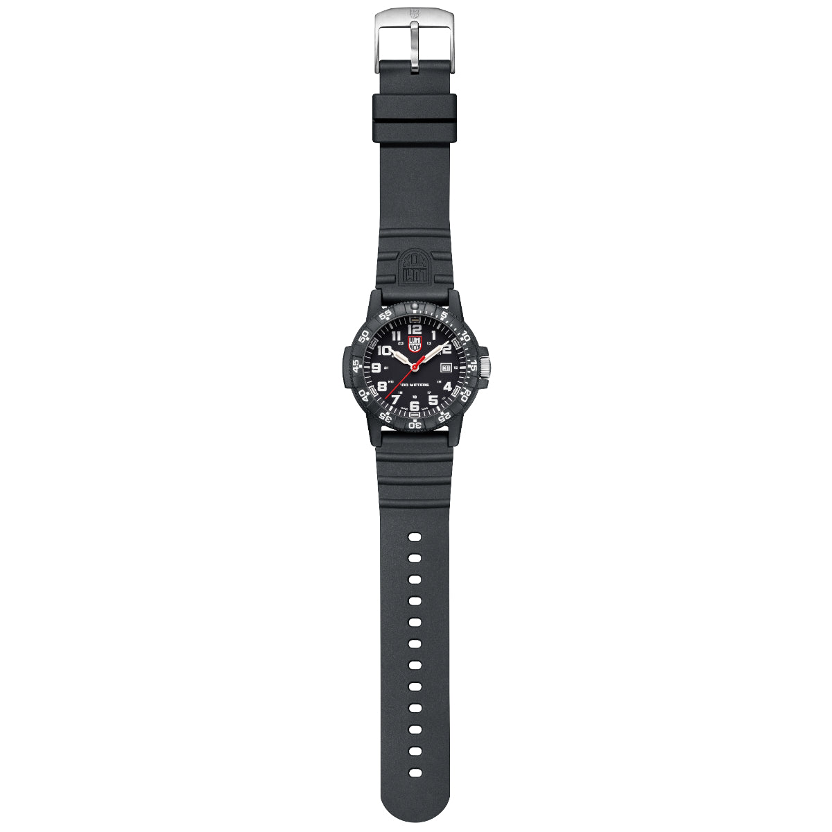 Luminox Leatherback SEA Turtle Giant Black Dial PU Strap Men's Watch XS.0321.L