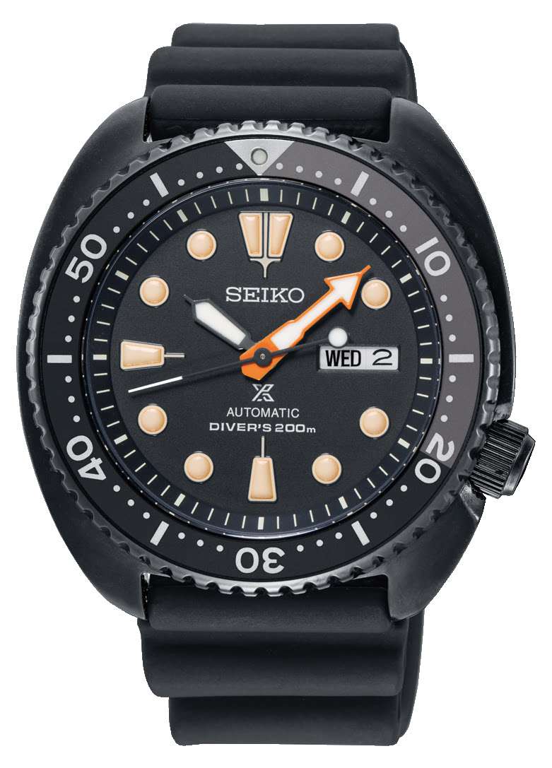 Seiko Prospex Automatic Black Series Limited Edition Black Dial Men's Diver's Watch SRPC49K1