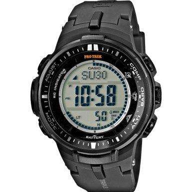 Casio Men's Watch XL Pro Trek Digital Quartz Resin PRW 3000 Single