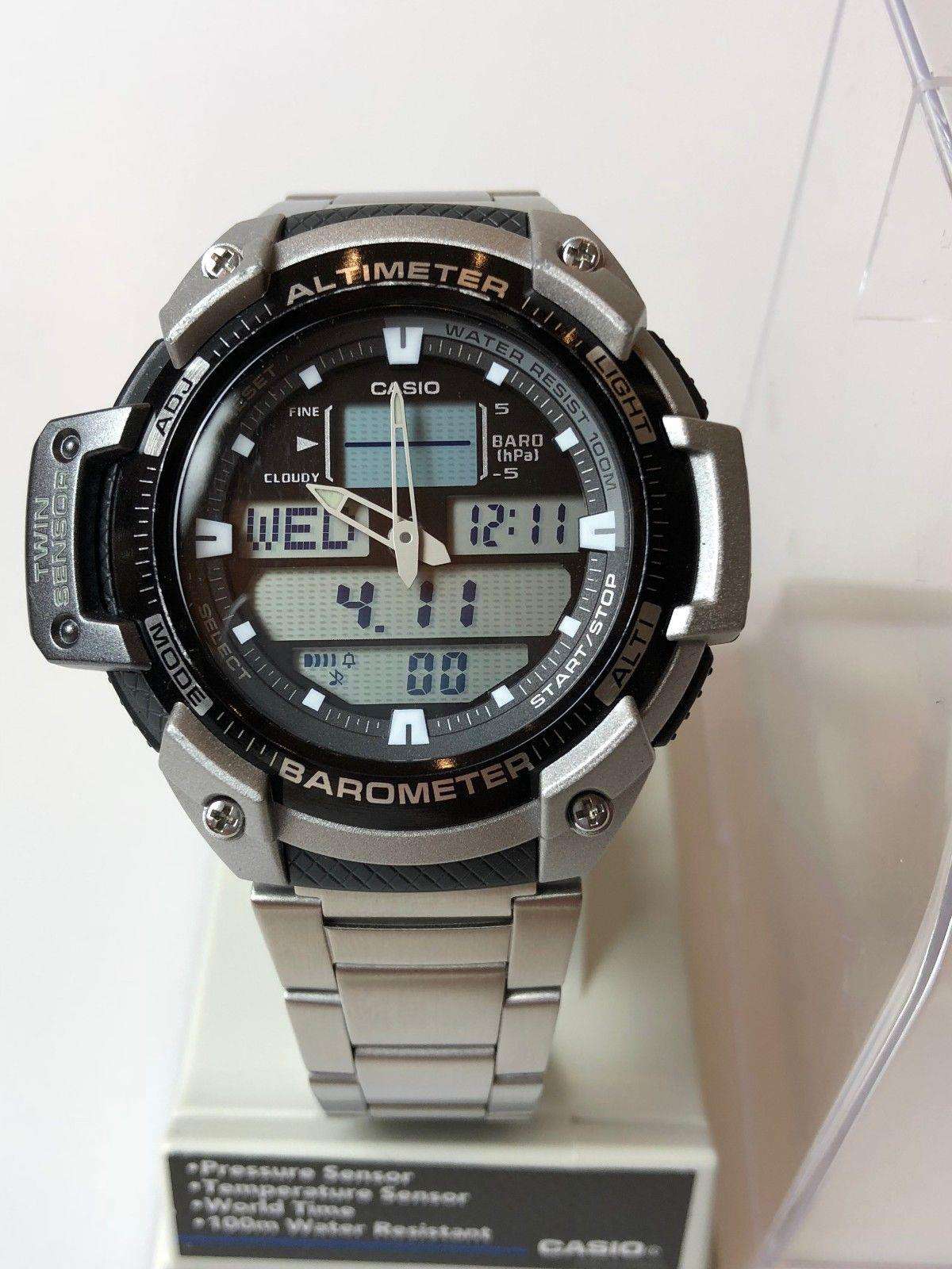 Casio Sports Gear Men's Alarm Chronograph  SGW-400HD-1BVER - WatchNation