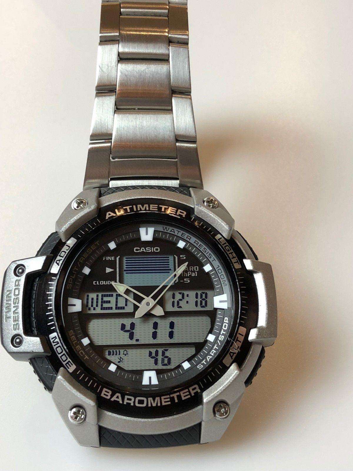 Casio Sports Gear Men's Alarm Chronograph  SGW-400HD-1BVER - WatchNation