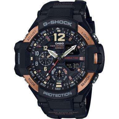Casio G-Shock Aviator Master Vintage Alarm Chronograph Mens Watch - WatchNation