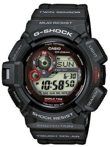 Casio G-Shock Master of G Mudman Men's Alarm Chronograph G-9300-1ER - WatchNation