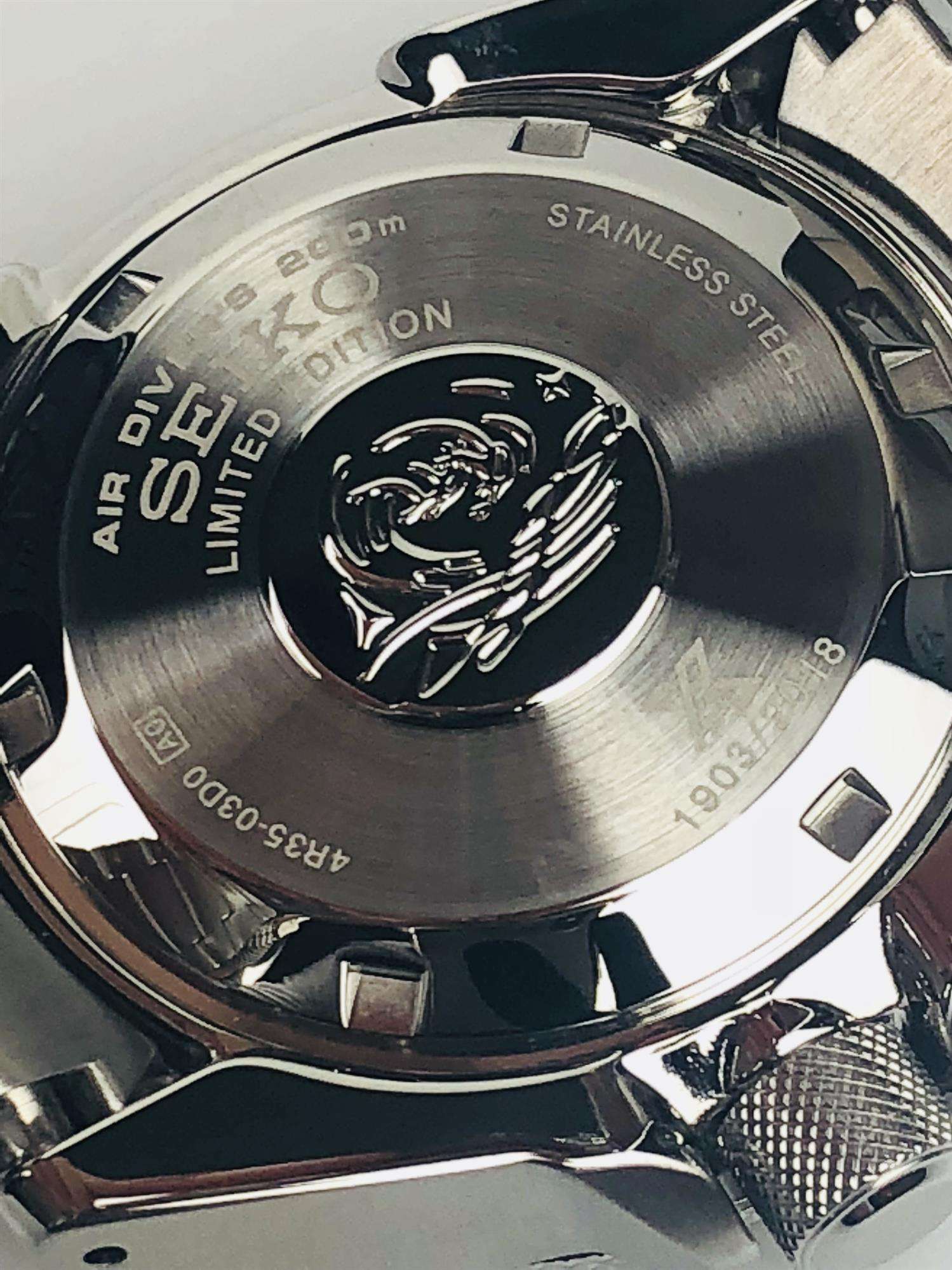 Seiko Prospex Samurai Dawn Grey Dial Limited Edition Men's Watch SRPD03K1