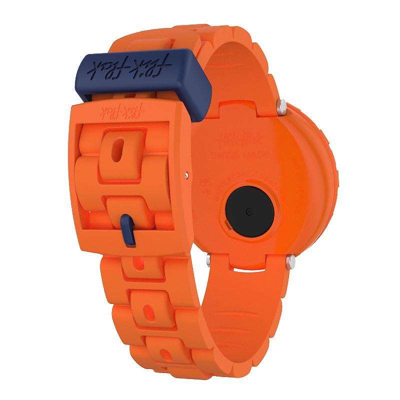 Flik Flak Solo Orange Strap and Case Kid's Watch FCSP087