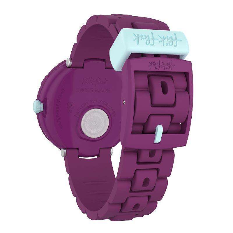 Flik Flak Solo Purple Strap Purple Case Kid's Watch FCSP089