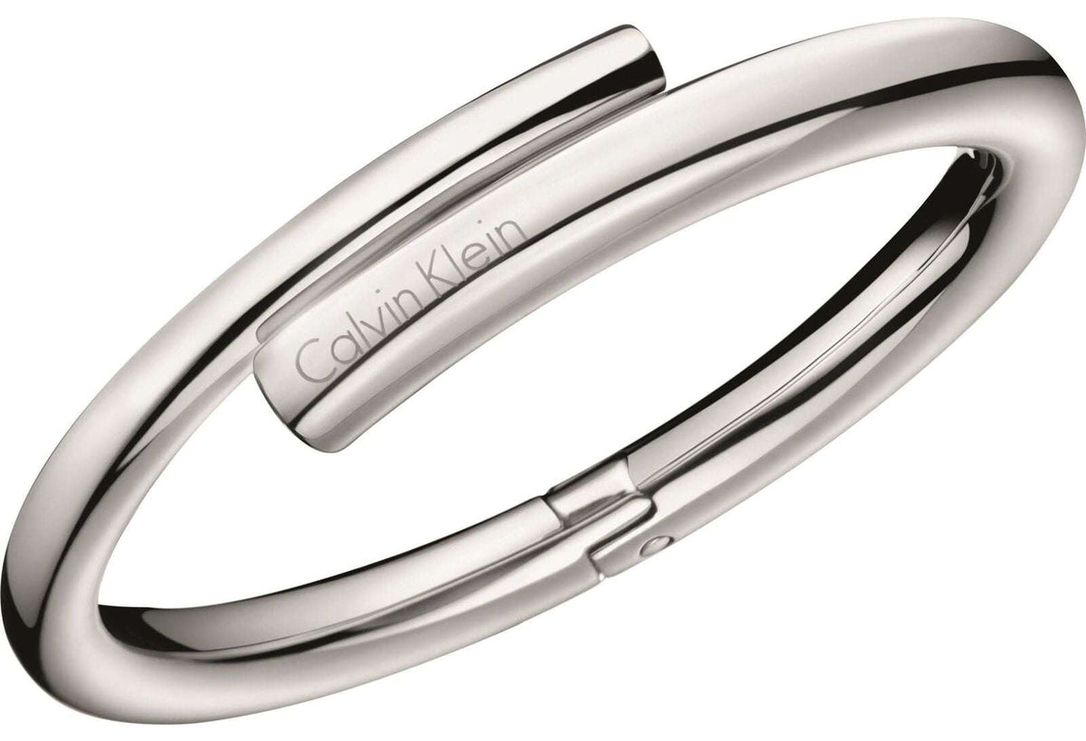 Calvin Klein Silver Stainless Steel Ladies Scent Bangle KJ5GMD00010S ...