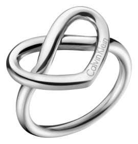 Calvin Klein Silver Stainless Steel Charming Ring KJ6BMR000107