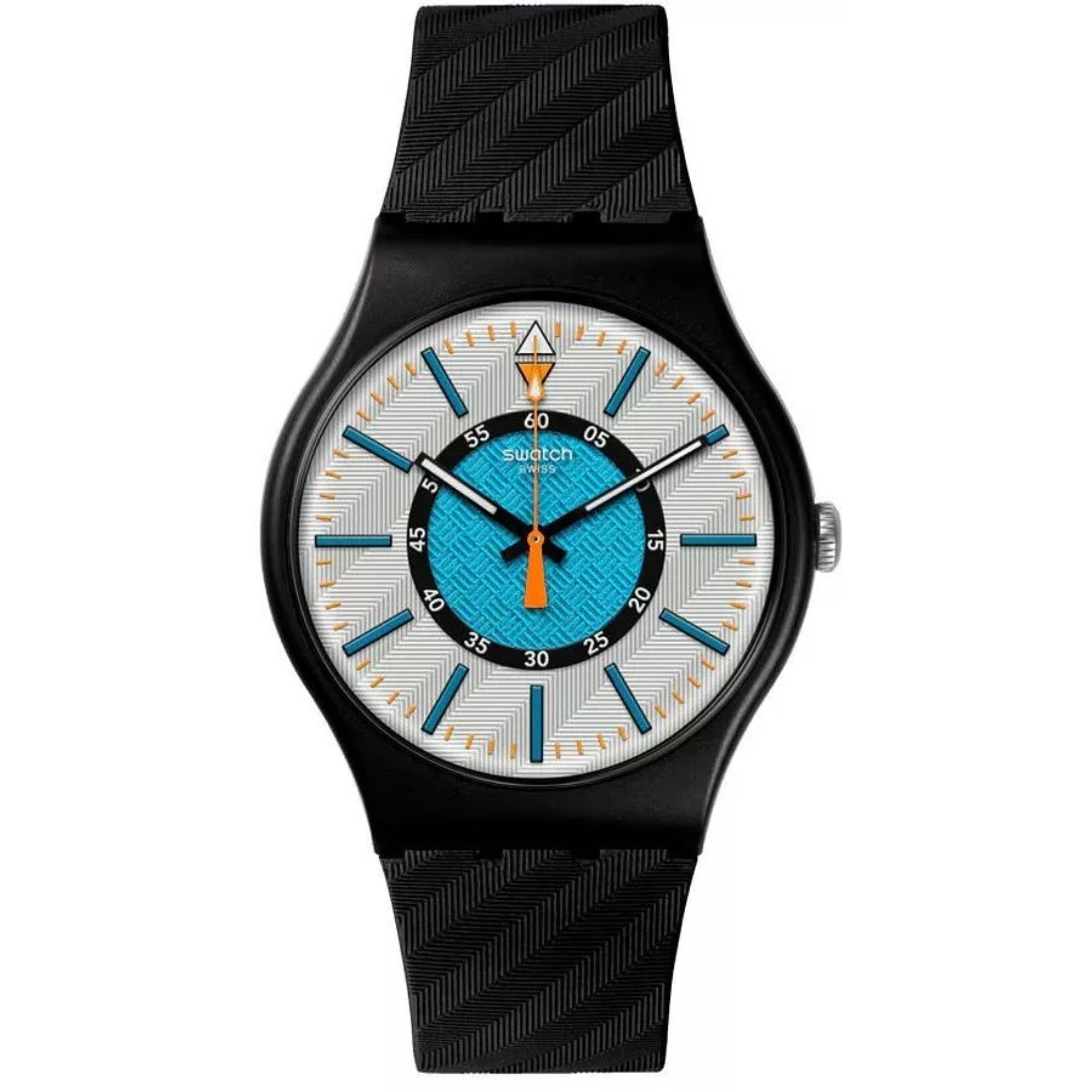 Swatch Good To Gorp Bioceramic Black Dial Silicone Strap Unisex Watch SO32B119