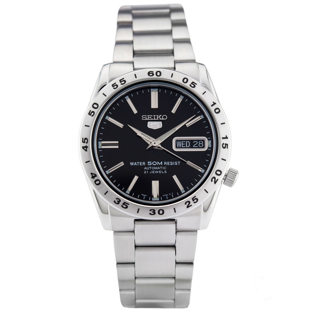 5 Automatic Dial Stainless Steel Watch SNKE01K1