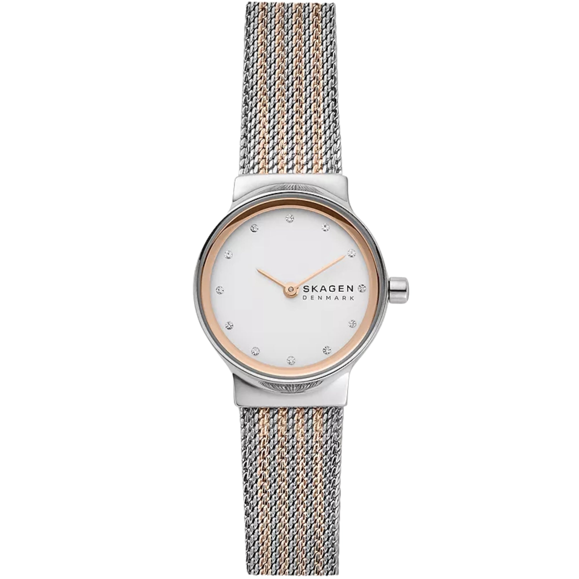 Skagen Freja Lille Quartz White Dial Steel Strap Women's Watch SKW2699