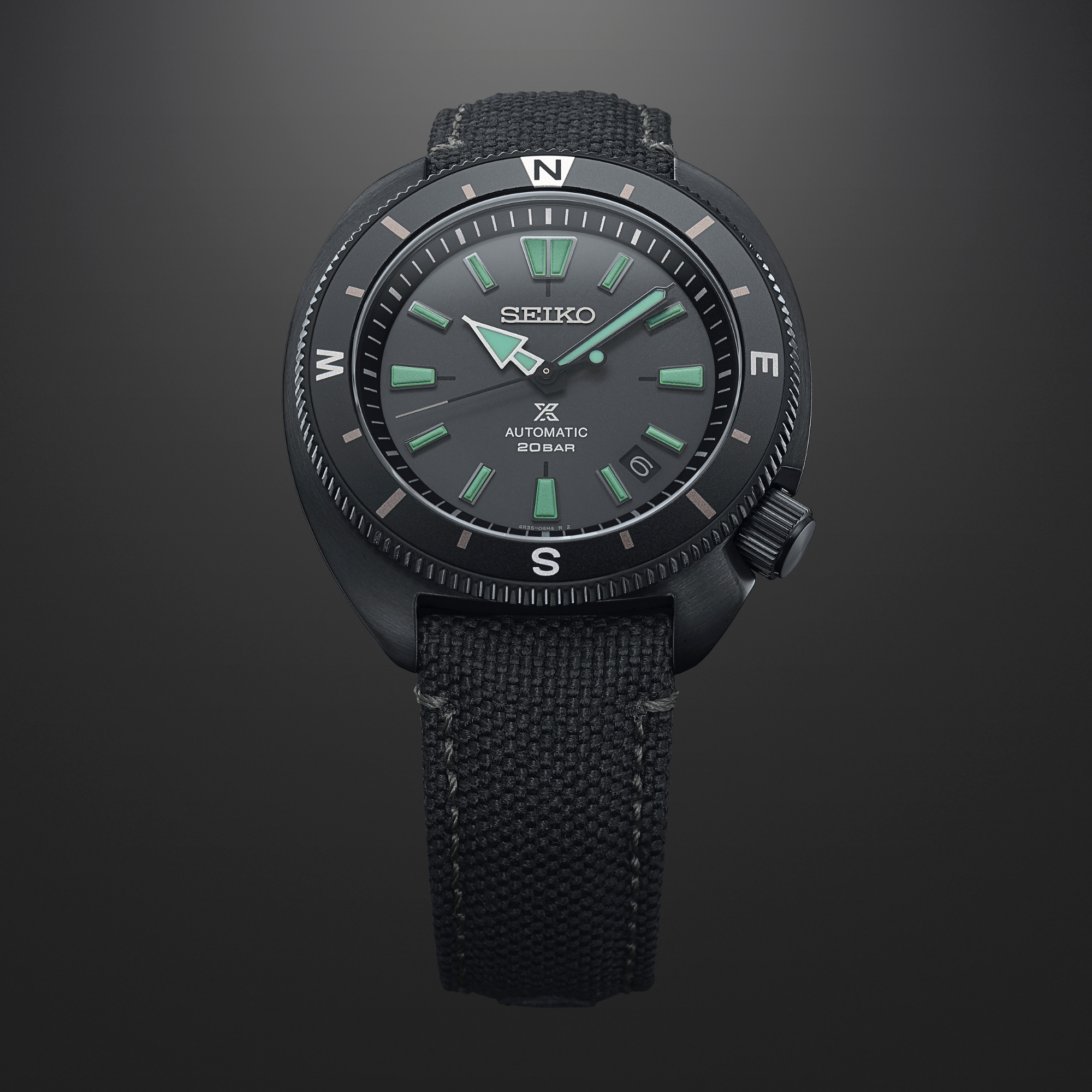 Seiko Prospex Black Series Night Vision Tortoise Automatic Limited Edition Watch SRPH99K1