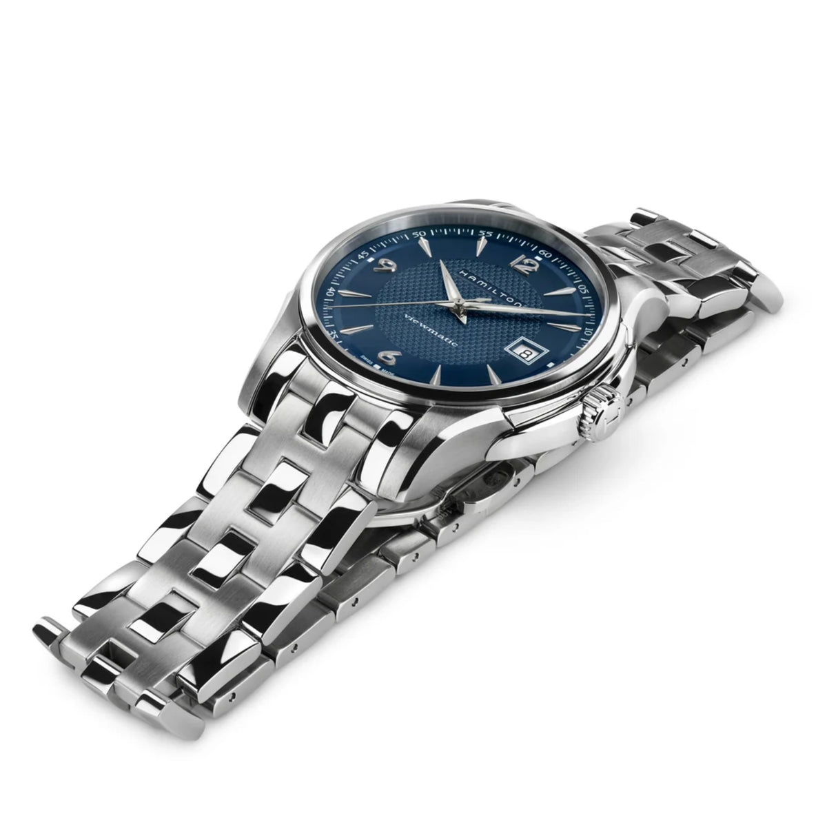 Hamilton Jazzmaster 40mm Blue Dial Steel Mens Automatic Watch H32515145