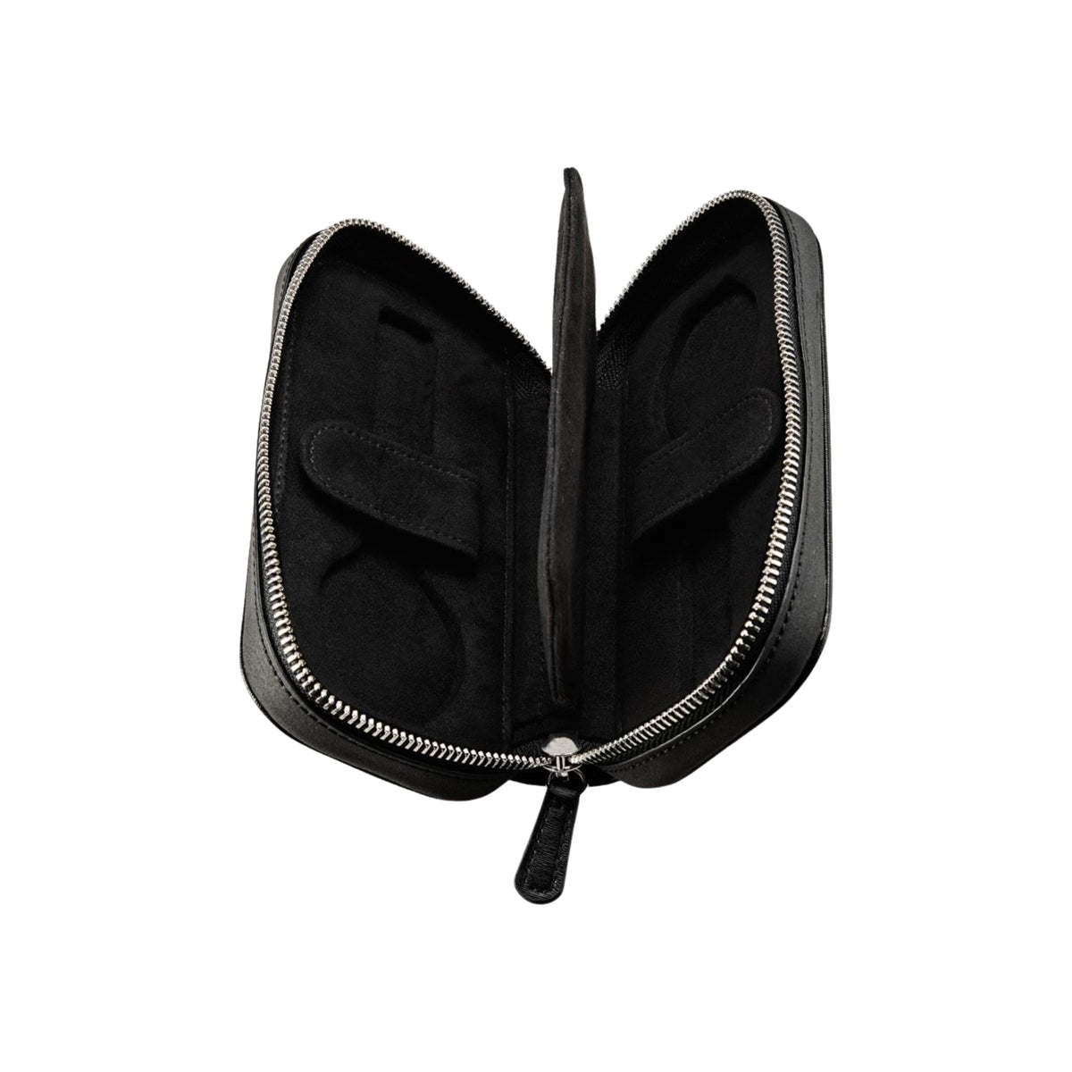 WOLF Philipp Black 2 Piece Watch Zip Case 190205
