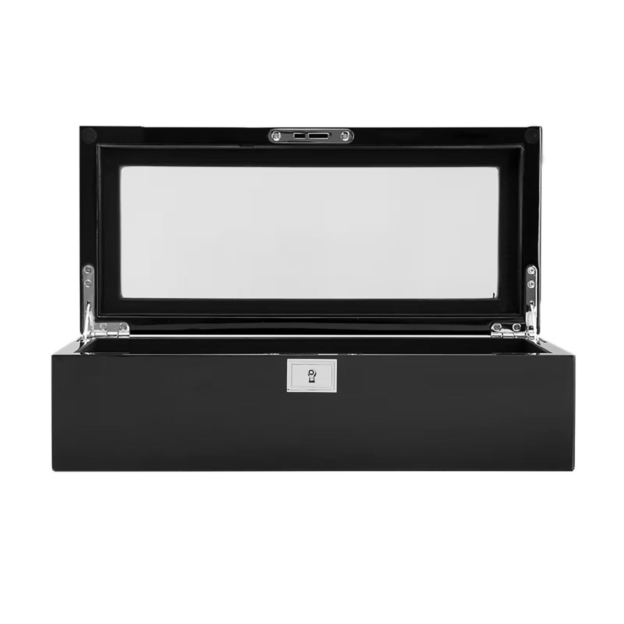 WOLF SAVOY BLACK 5-PIECE WATCH BOX 461570