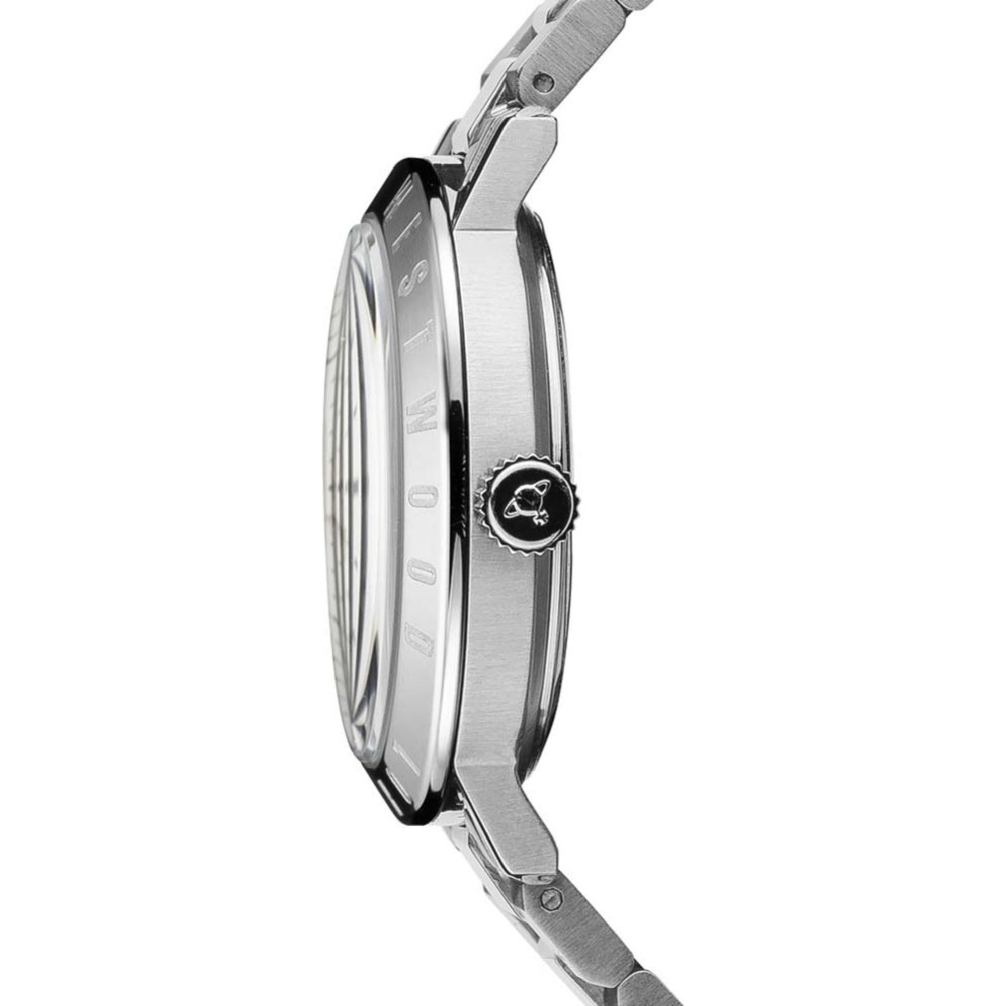 Vivienne Westwood Bloomsbury Blue Dial Steel Strap Women's Watch VV152NVSL