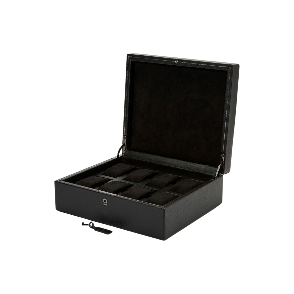 WOLF British Racing Black 8 Piece Watch Box 792602