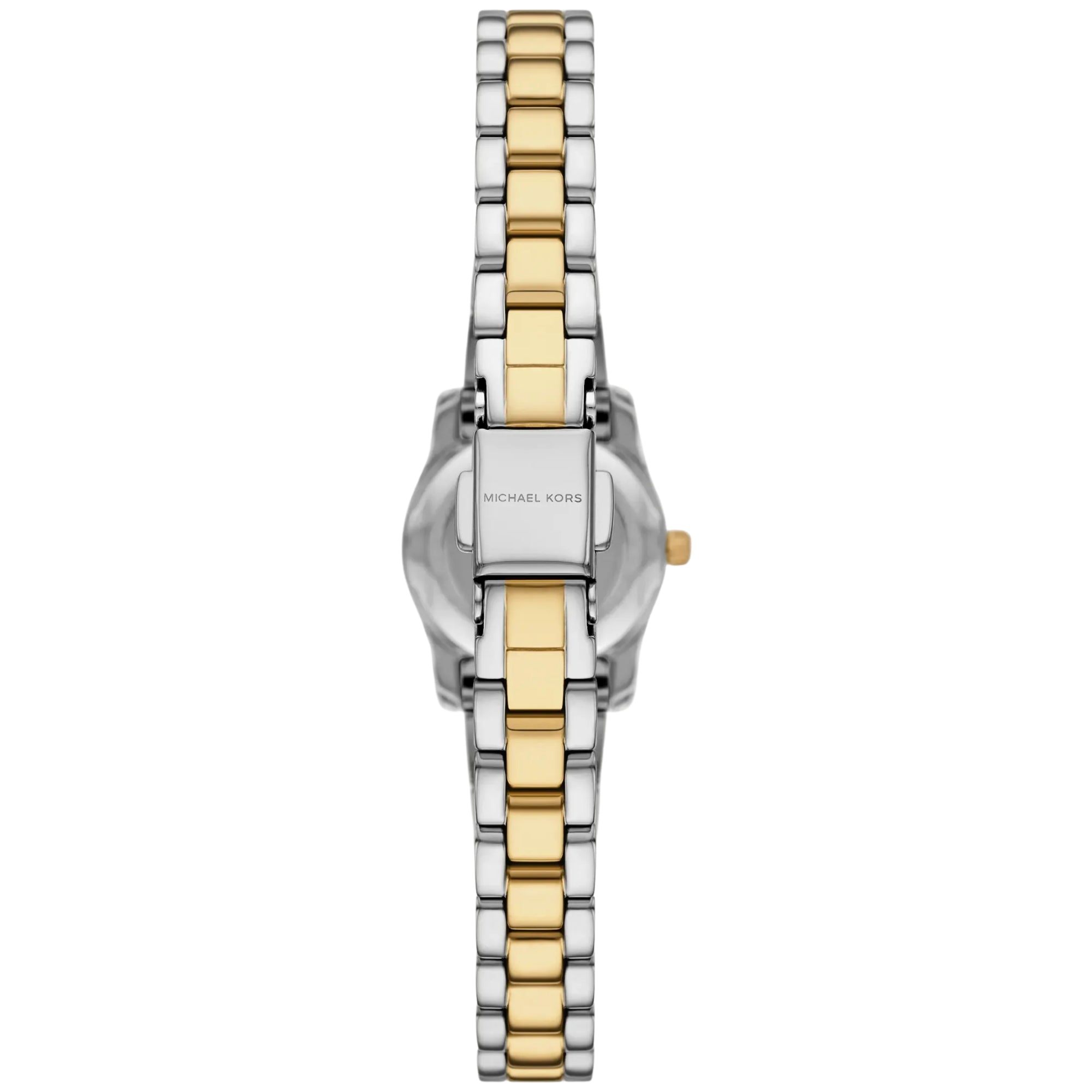 Michael Kors Lexington Pave Silver Dial Steel Ladies Quartz Watch MK4903