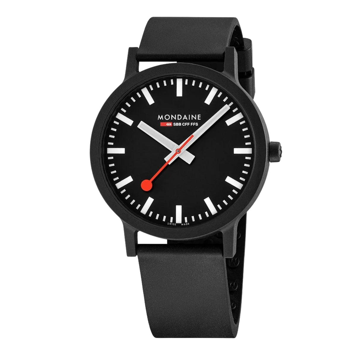 Essence 40mm Dial Rubber Quartz Watch MS1.41120.RB