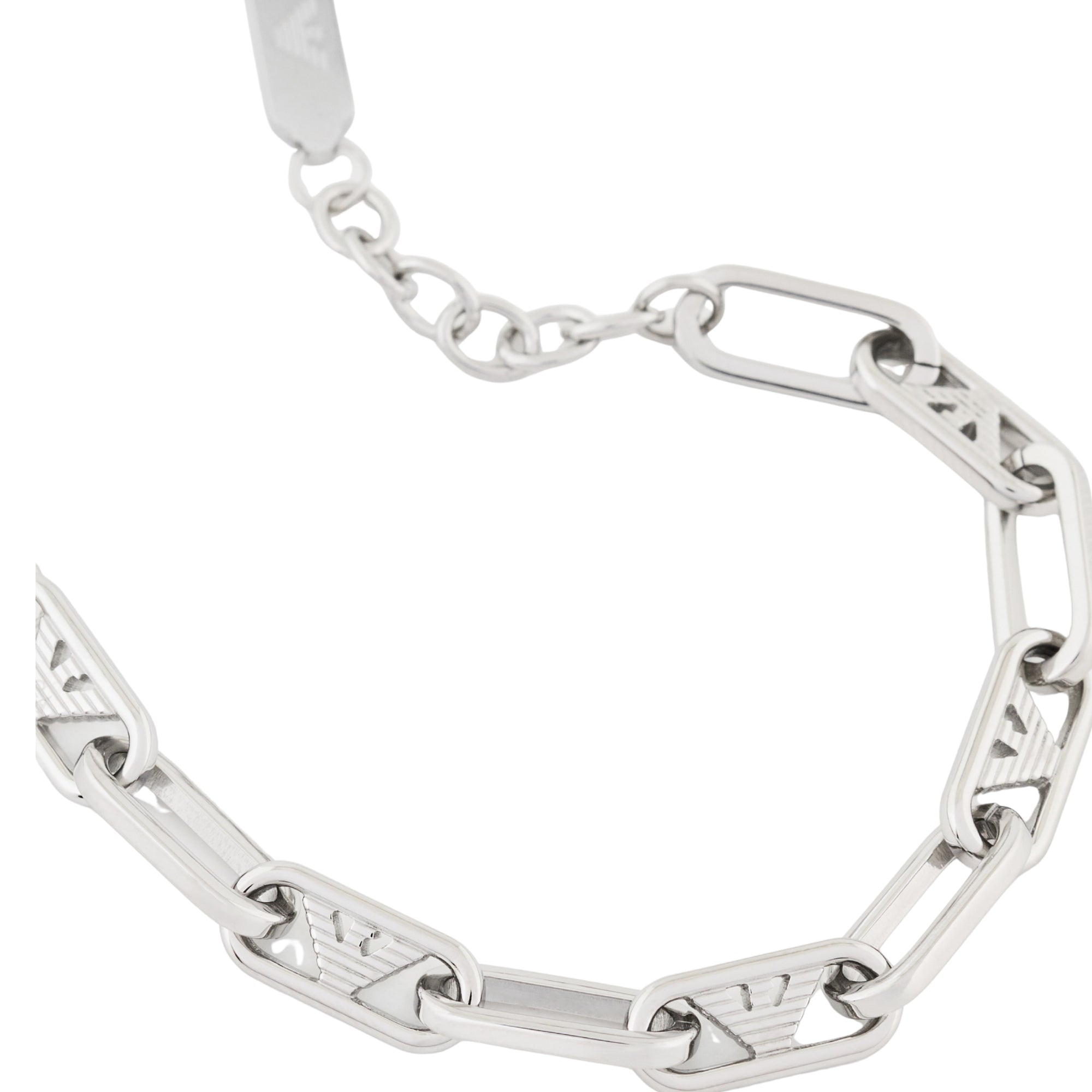Emporio Armani Stainless Steel Chain Men's Bracelet EGS3249040