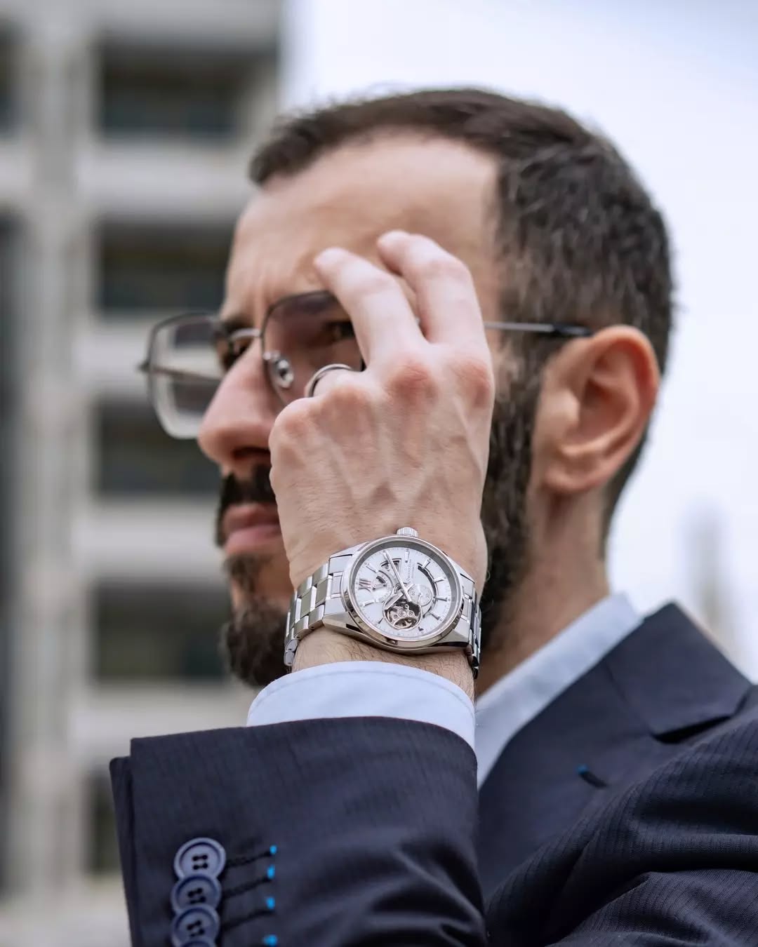 MIKI●507mt1● Victorinox Journey 1884 Quartz Black Dial Men's Watch 242014