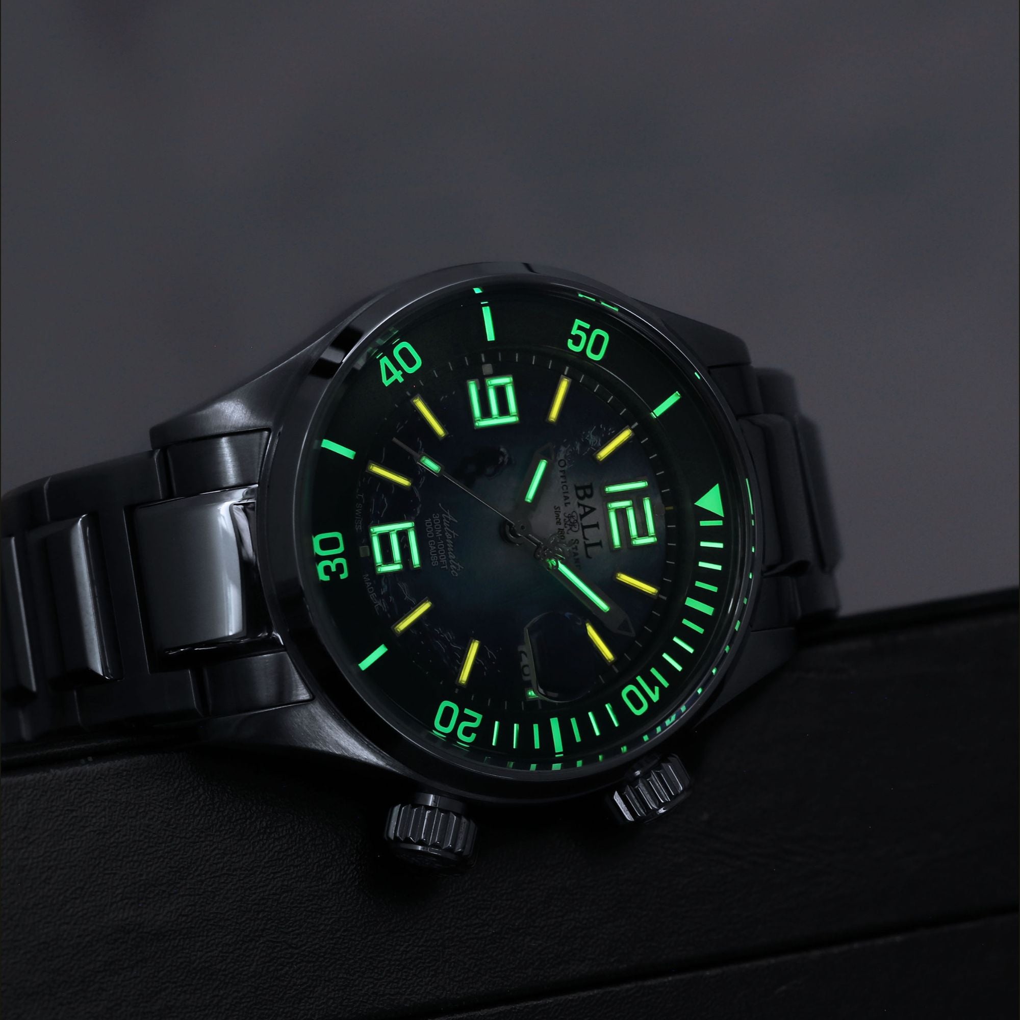 BALL Engineer Master II Diver Blue Dial Steel Strap Men's Dive Watch DM2280A-S8-BE