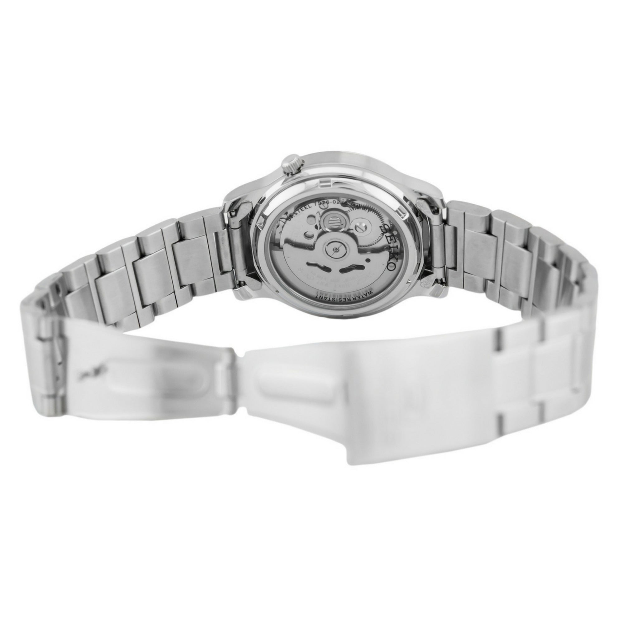 Seiko 5 Automatic Black Dial Stainless Steel Men's Watch SNKE01K1