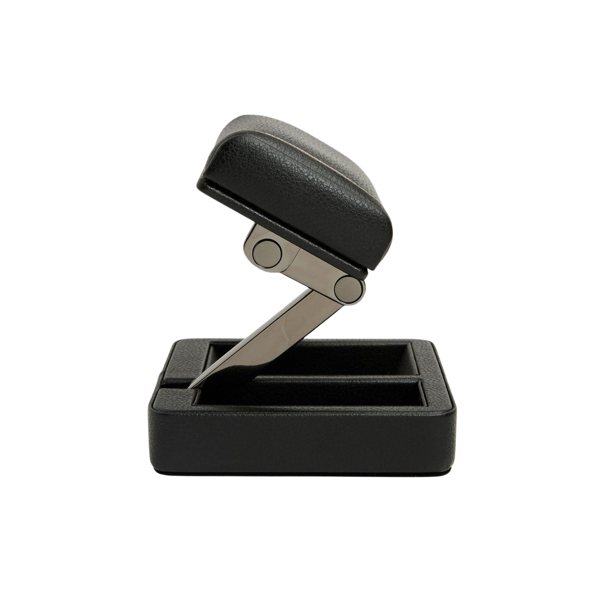 WOLF British Racing Black Single Travel Watch Stand 485402