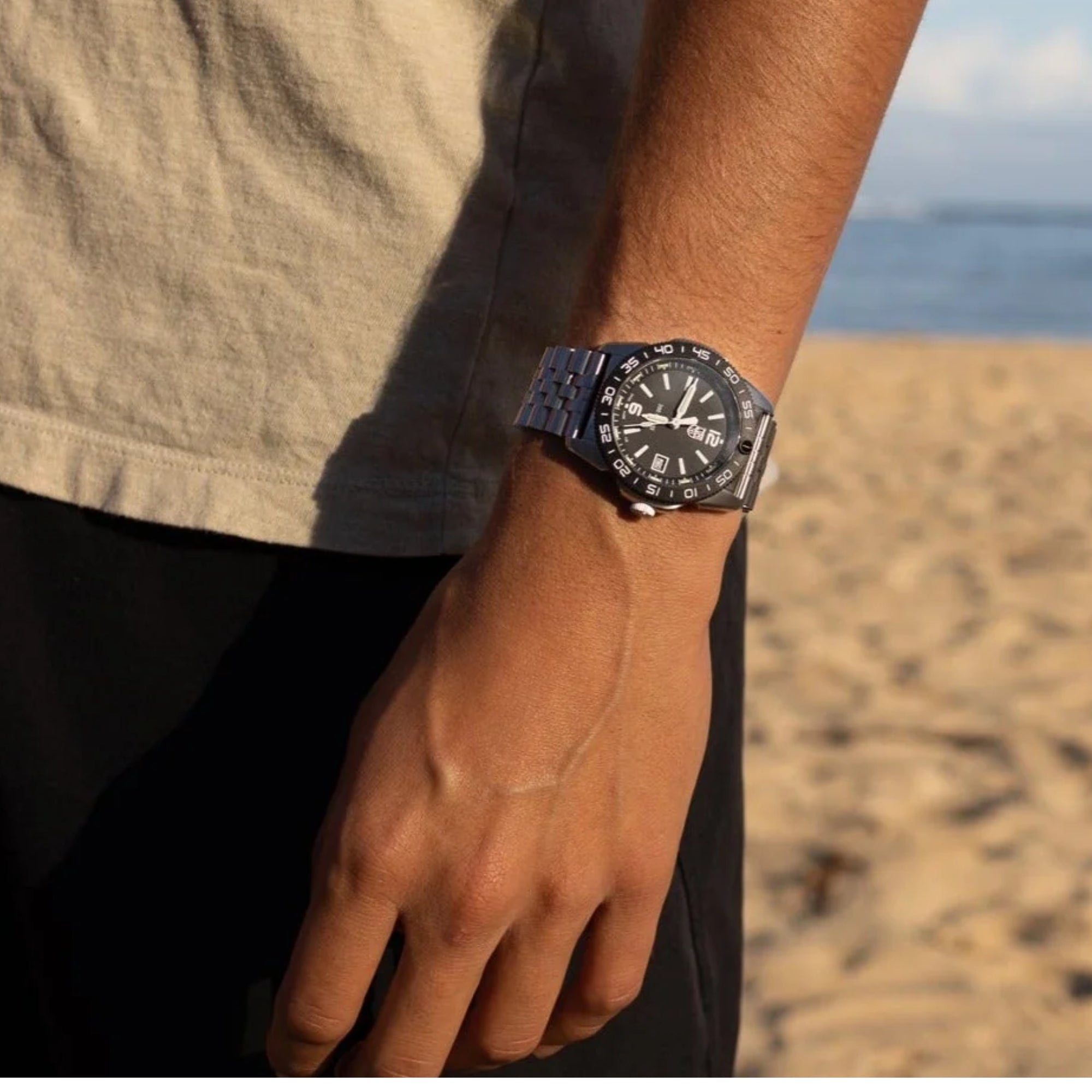Luminox Pacific Diver Black Dial Steel Strap Men's Watch XS.3122M.1