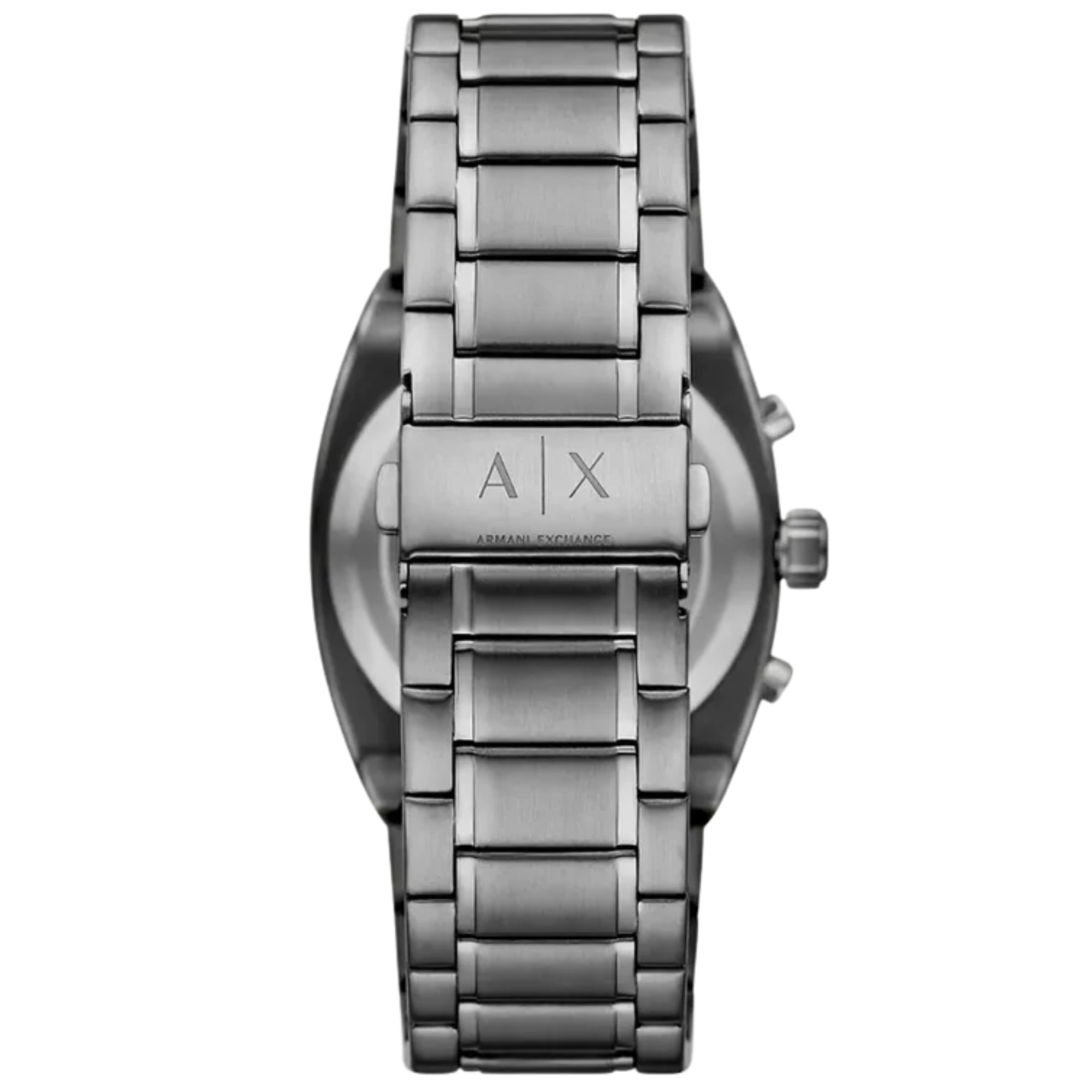 Armani Exchange Oliver 40mm Chronograph Black Dial Steel Mens Quartz Watch AX2823