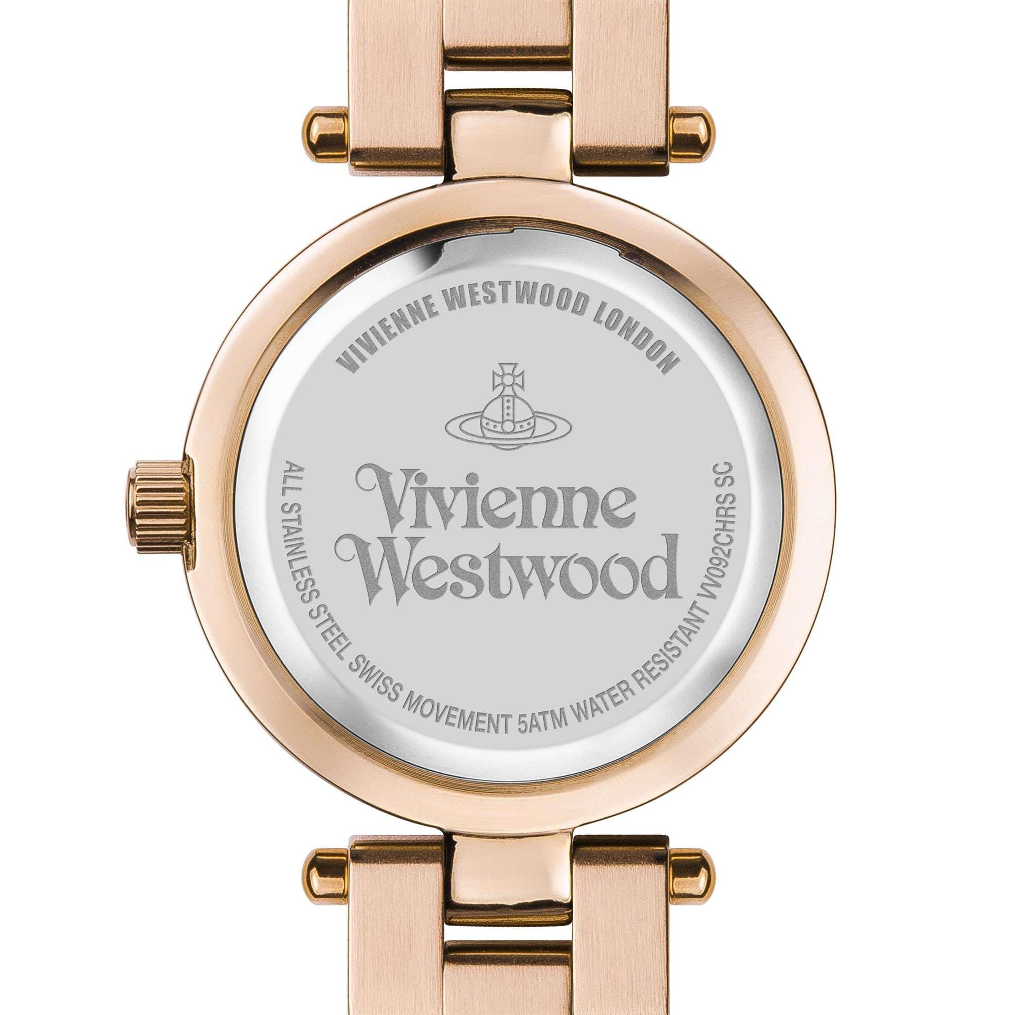 Vivienne Westwood Westbourne Rose Gold Ladies' Watch VV092CHRS - WatchNation