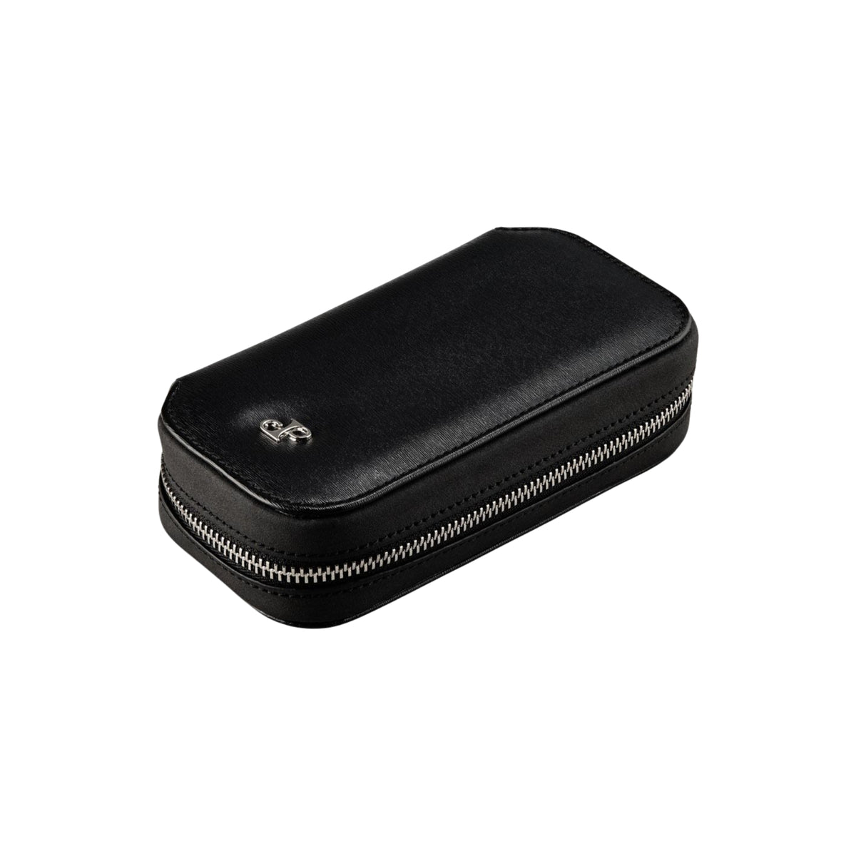 WOLF Philipp Black 2 Piece Watch Zip Case 190205