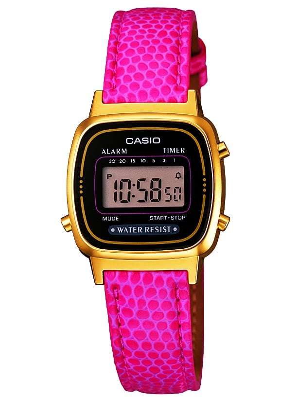 Casio Classic Alarm Chronograph Ladies Watch - WatchNation