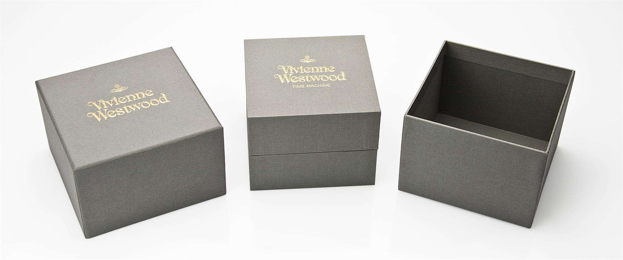 Vivienne Westwood Leadenhall Cream Gold Dial Ladies Watch VV163CMCM