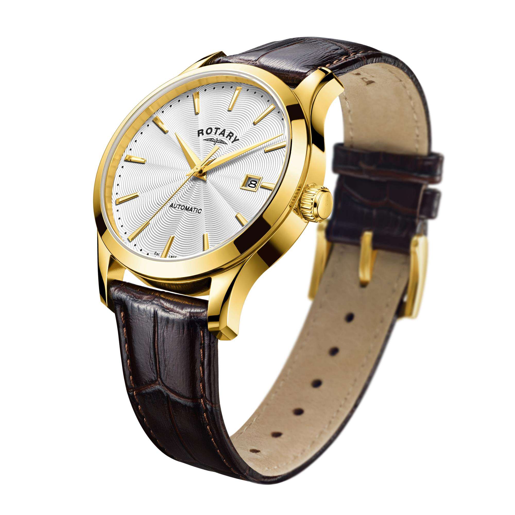 Rotary Classic Gold Plated Men’s Watch - WatchNation