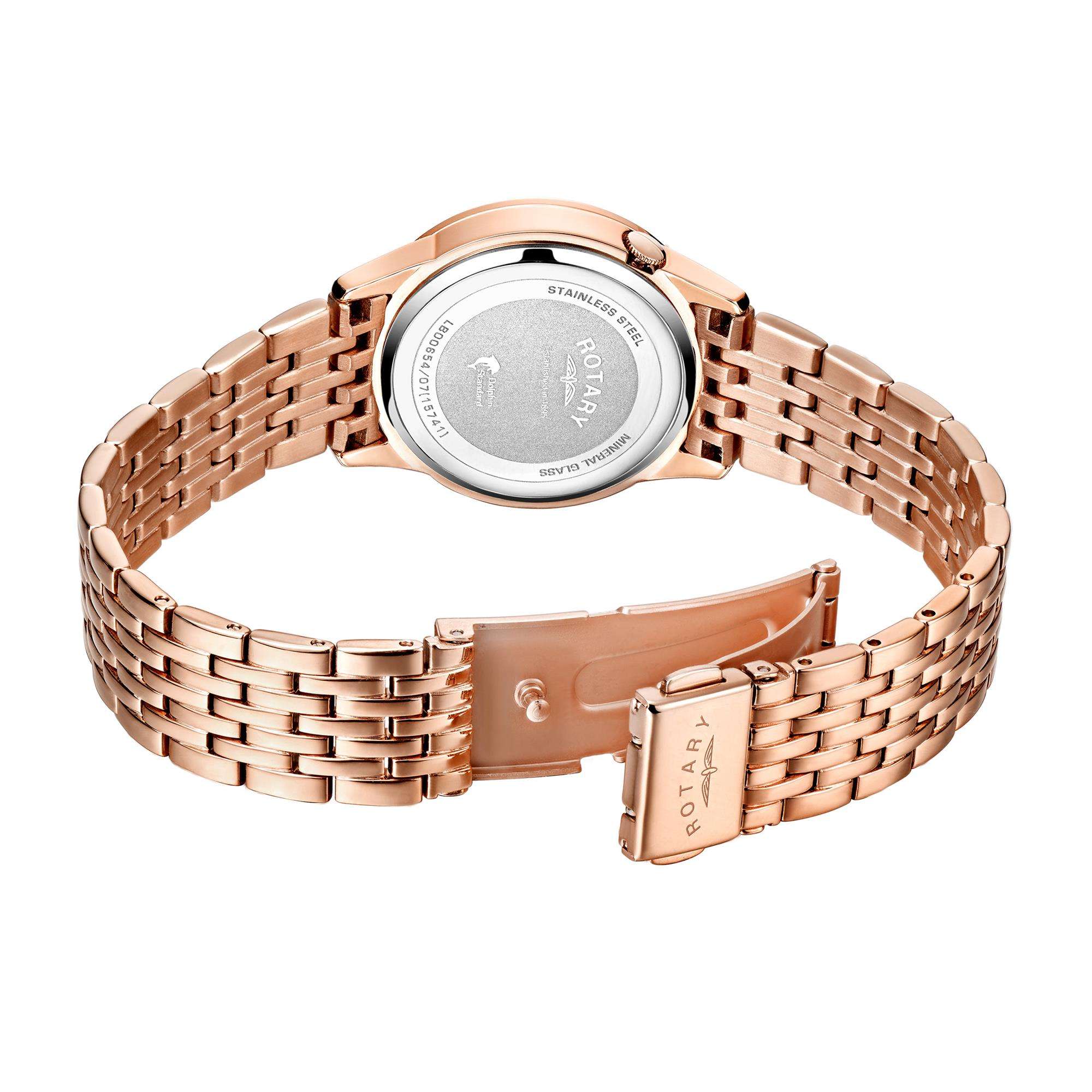 Rotary Classic Rose Gold Ladies’ Watch - WatchNation