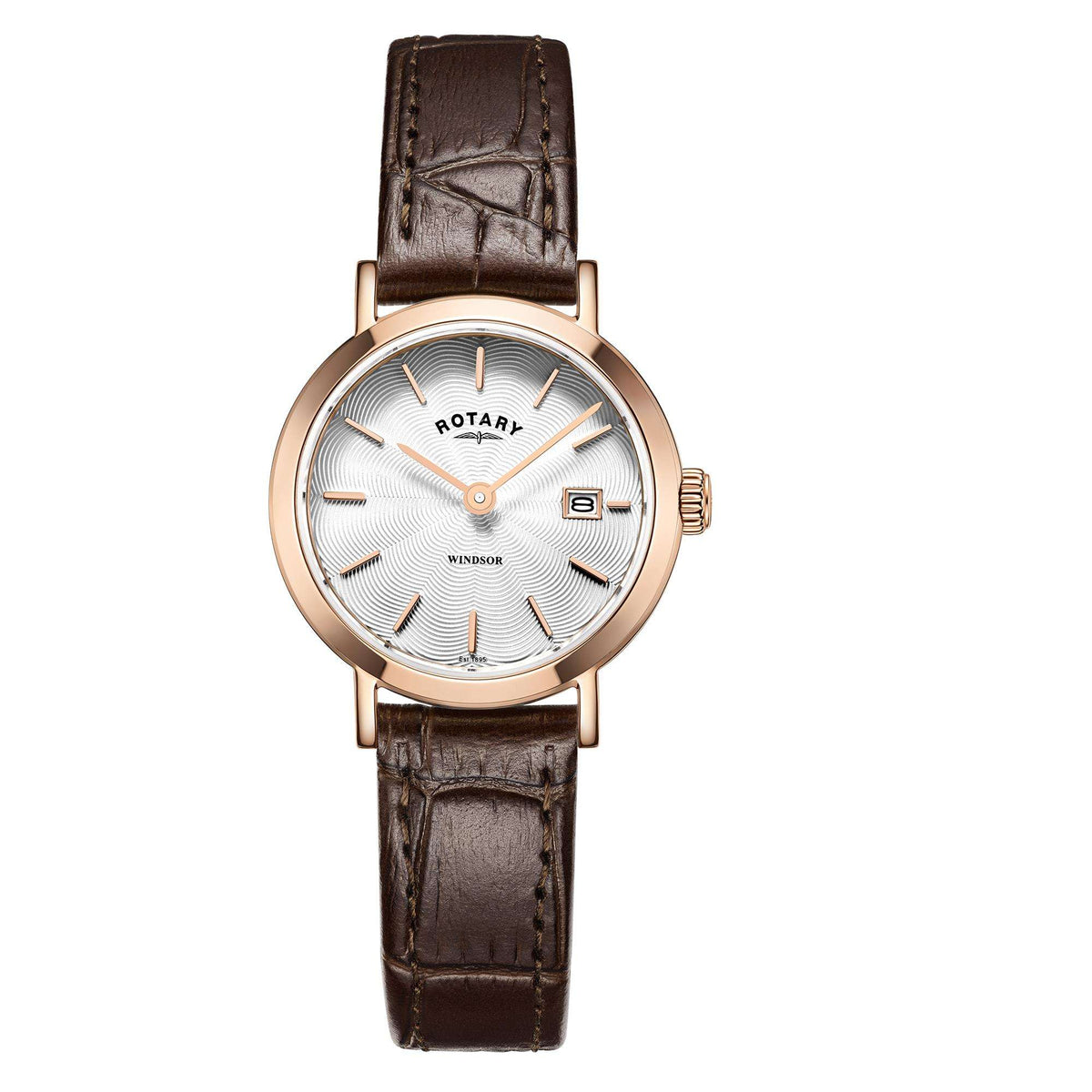 Windsor Rose Gold Date Watch