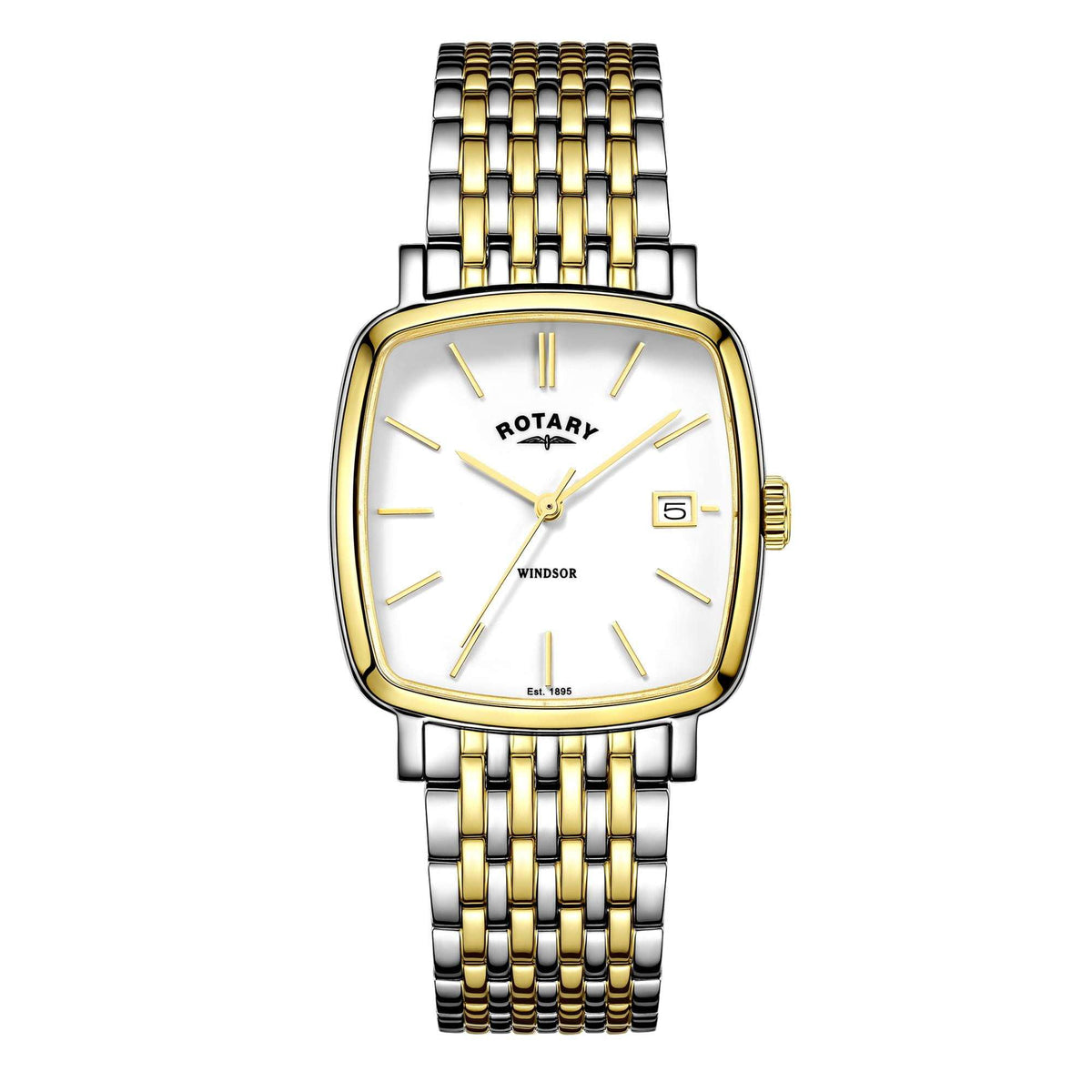 Windsor Two Tone Cushion Watch