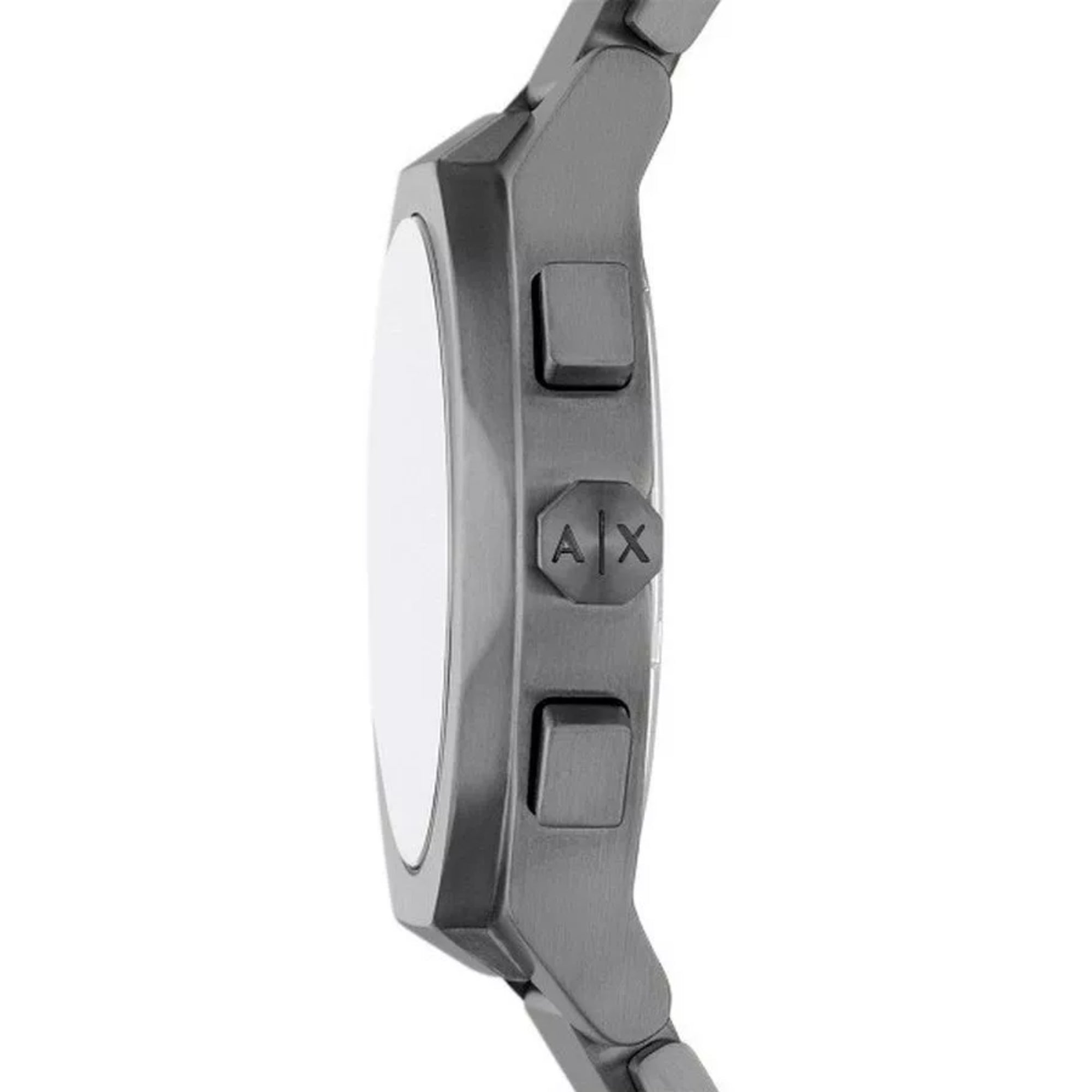 Armani Exchange Sync Chronograph Blue Dial Steel Strap Men's Watch AX4182