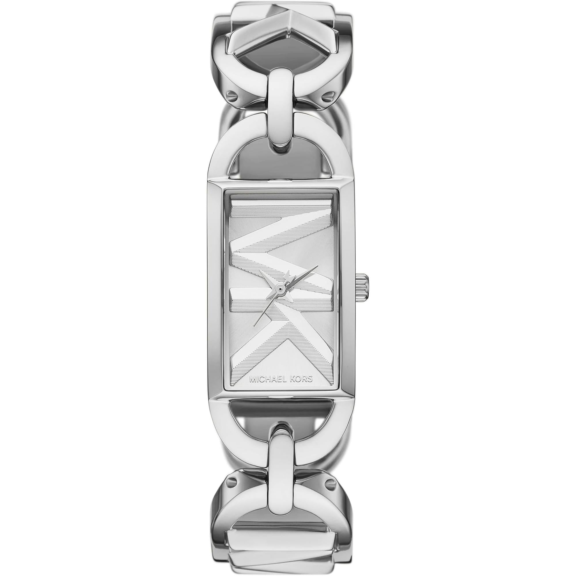 Michael Kors Empire Stainless Steel Strap Silver Dial Women's Watch MK7407