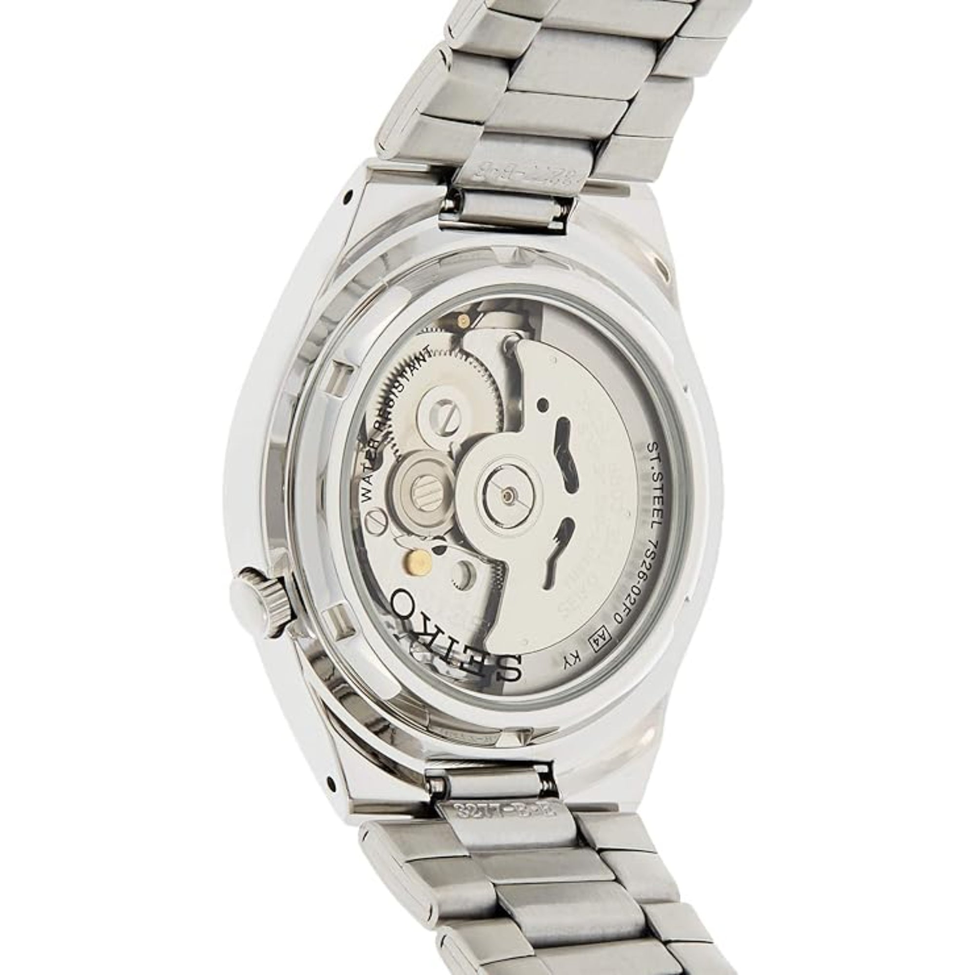 Seiko 5 Automatic Blue Dial Silver Stainless Steel Men's Watch SNK615K1