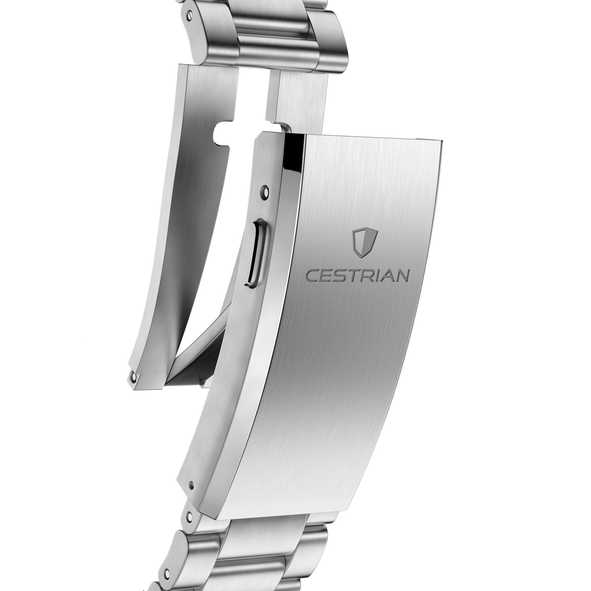 Cestrian Ocean Series Green Fumé Dial Steel Bracelet Automatic GMT Men's Watch CO-BGS001