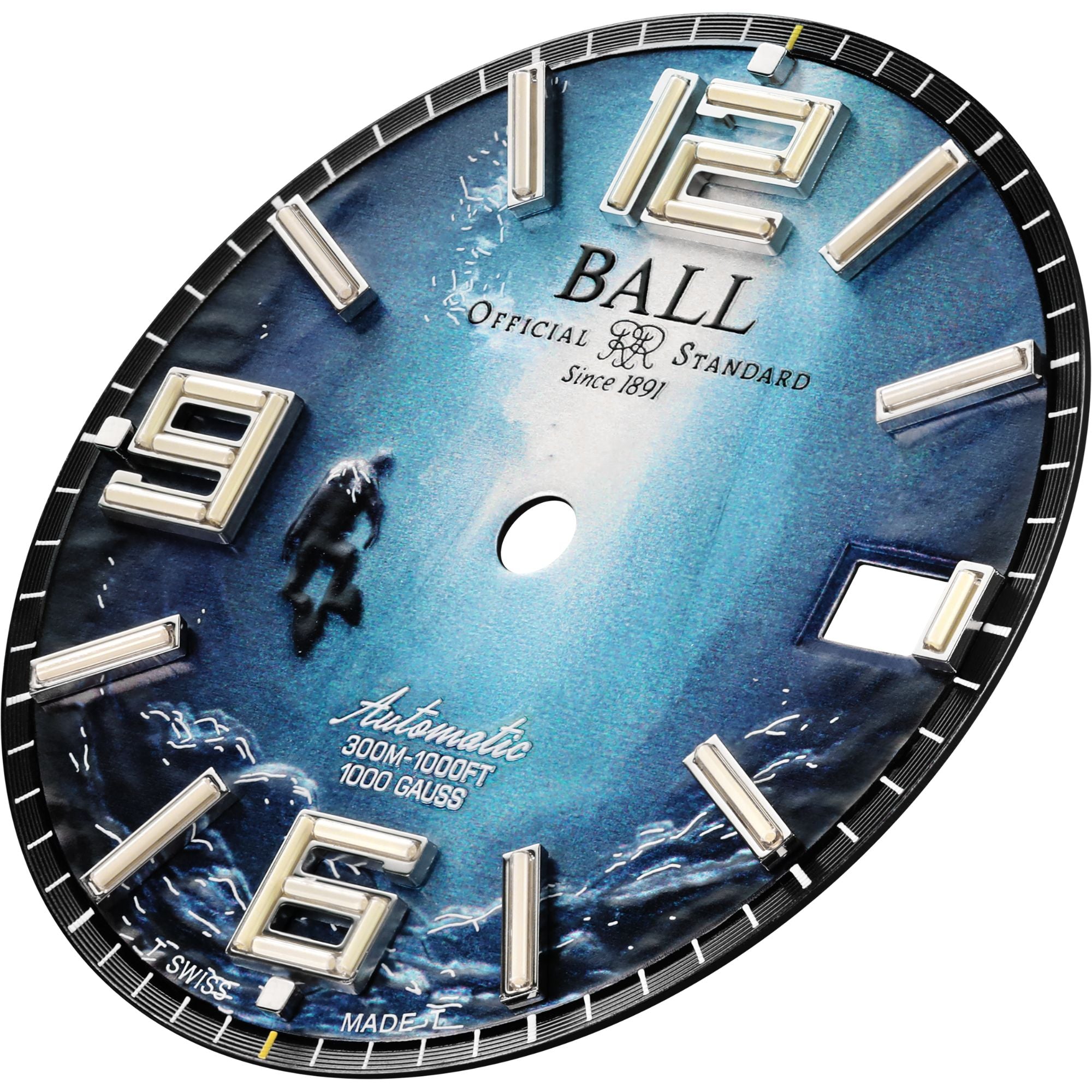 BALL Engineer Master II Diver Blue Dial Steel Strap Men's Dive Watch DM2280A-S8-BE